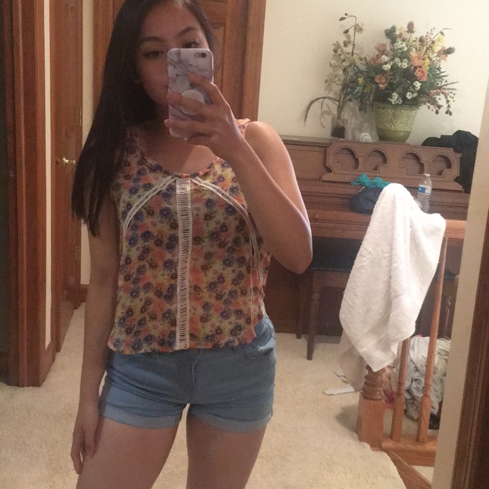 Floral Tank